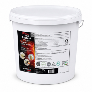 Pasta ogniochronna Flame Cabel Pasta A – do zabezpieczania wełny mineralnej (wiadro 10 kg)
